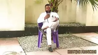ليلة زفاف إباحية: عروس أفريقية تأخذ عضو عريسها